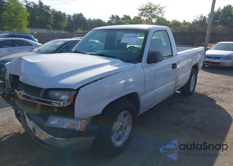 2006 Chevrolet Silverado 1500 Work Truck from USA, damaged, VIN 3GCEC14X36G274209